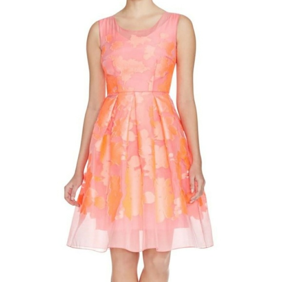 Elie Tahari Dresses & Skirts - Elle Tahari Neon Pink Jessy Dress